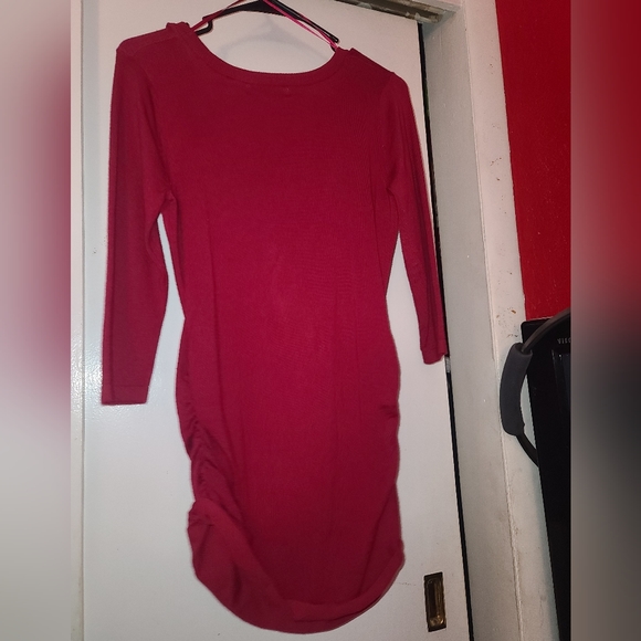 New Large Women's Long Sleeve (pink red) - Picture 3 of 7